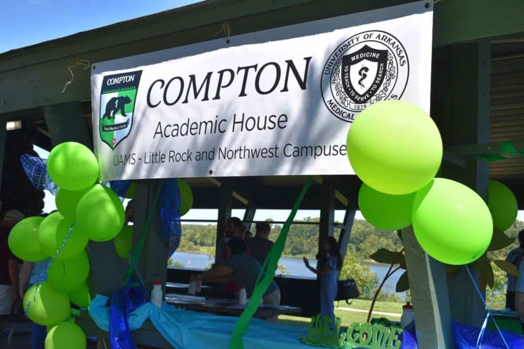 Compton House banner at the House Olympics