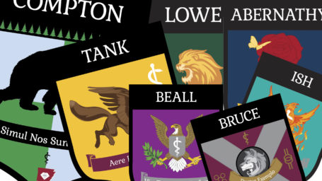 Collage of Academic House crests