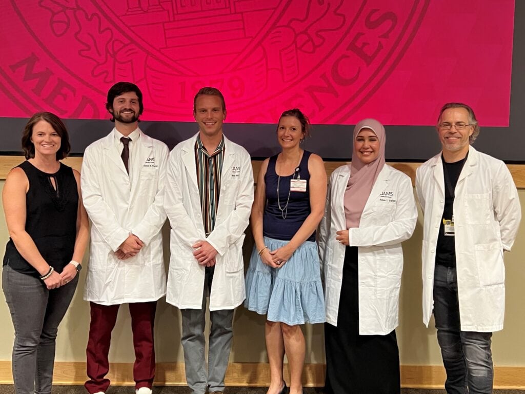 2023 white coat recipients and their mentors