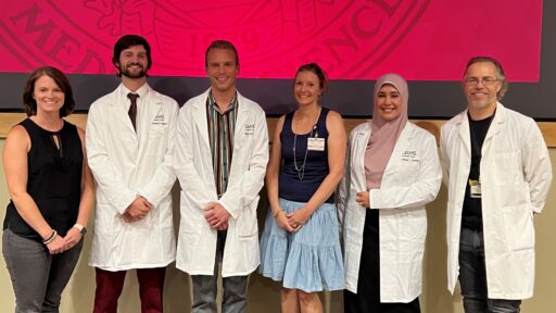 2023 white coat recipients and their mentors