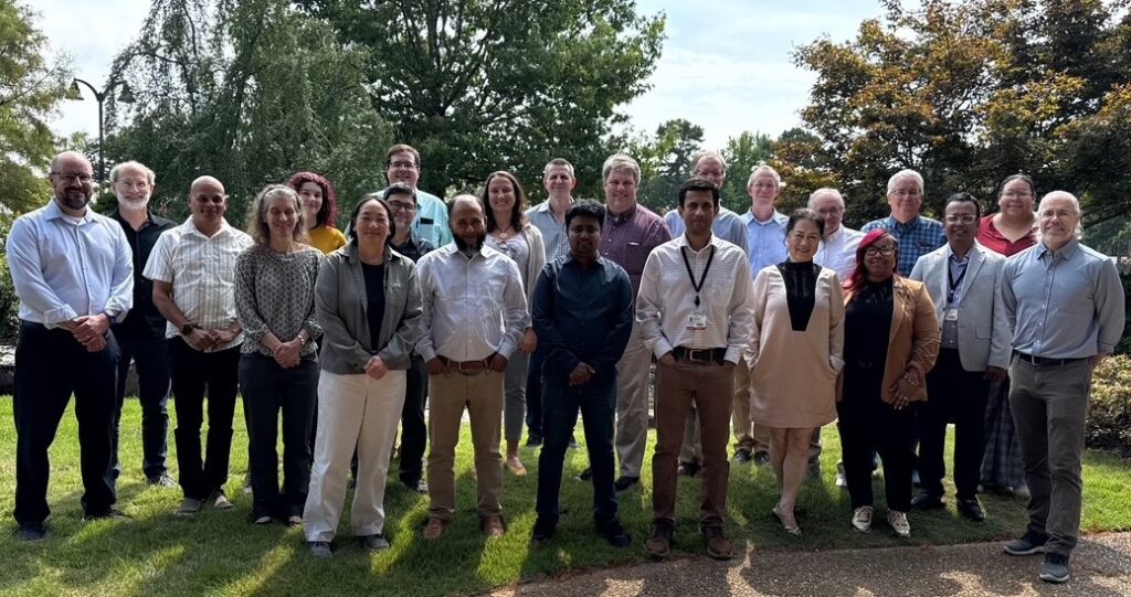 AC Meeting members gather at Petit Jean mountain for the 2025 Fall meeting.