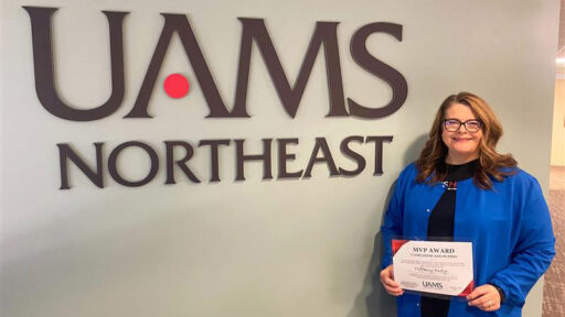 The MVP of the Month for February 2026 from the UAMS Department of Family and Preventive Medicine and the Primary Care and Population Health Service Line is Tiffany Duty