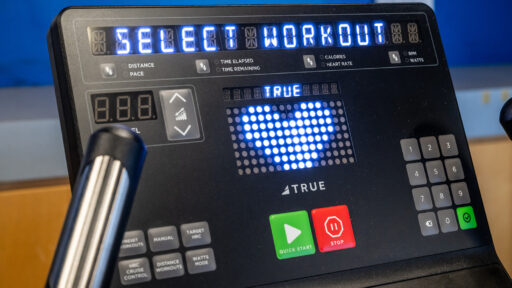 Workout machine controls