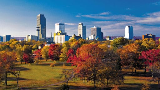 Skyline of downtown Little Rock