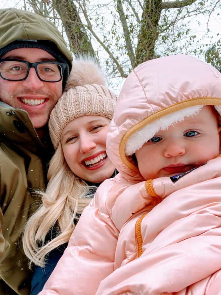 Cole with family