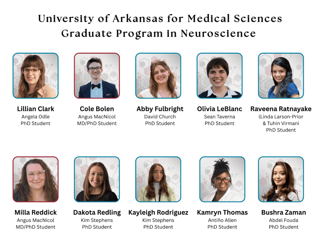 Composite image of the 2026-27 Neuroscience Track Students.