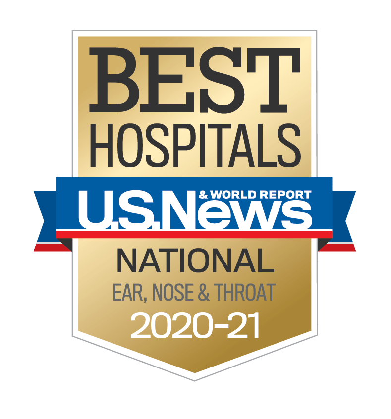 U.S. News and World Report Ranks UAMS ENT in the Top 50 in the Nation