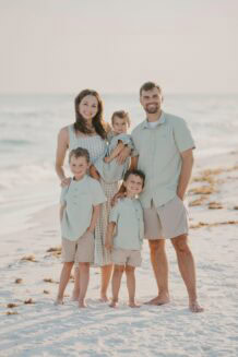 Logan Meurer and family