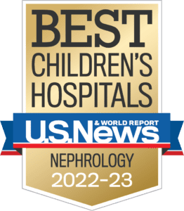 2022 US News badge - Nephrology