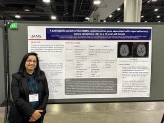 Dr. Nayana Prabhu presents at the Child Neurology Society Meeting in 2022