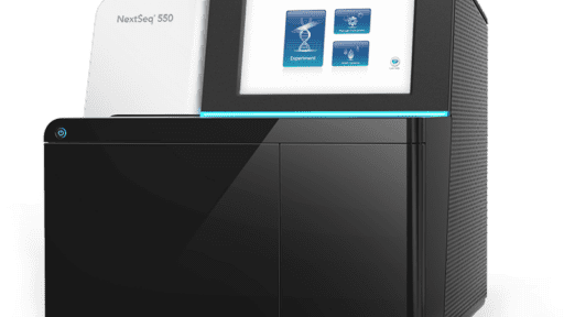 an image of a black box with computer screen, the nextseq-550