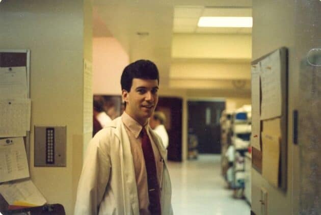 Dr. Paul Seib during his pediatric residency at ACH
