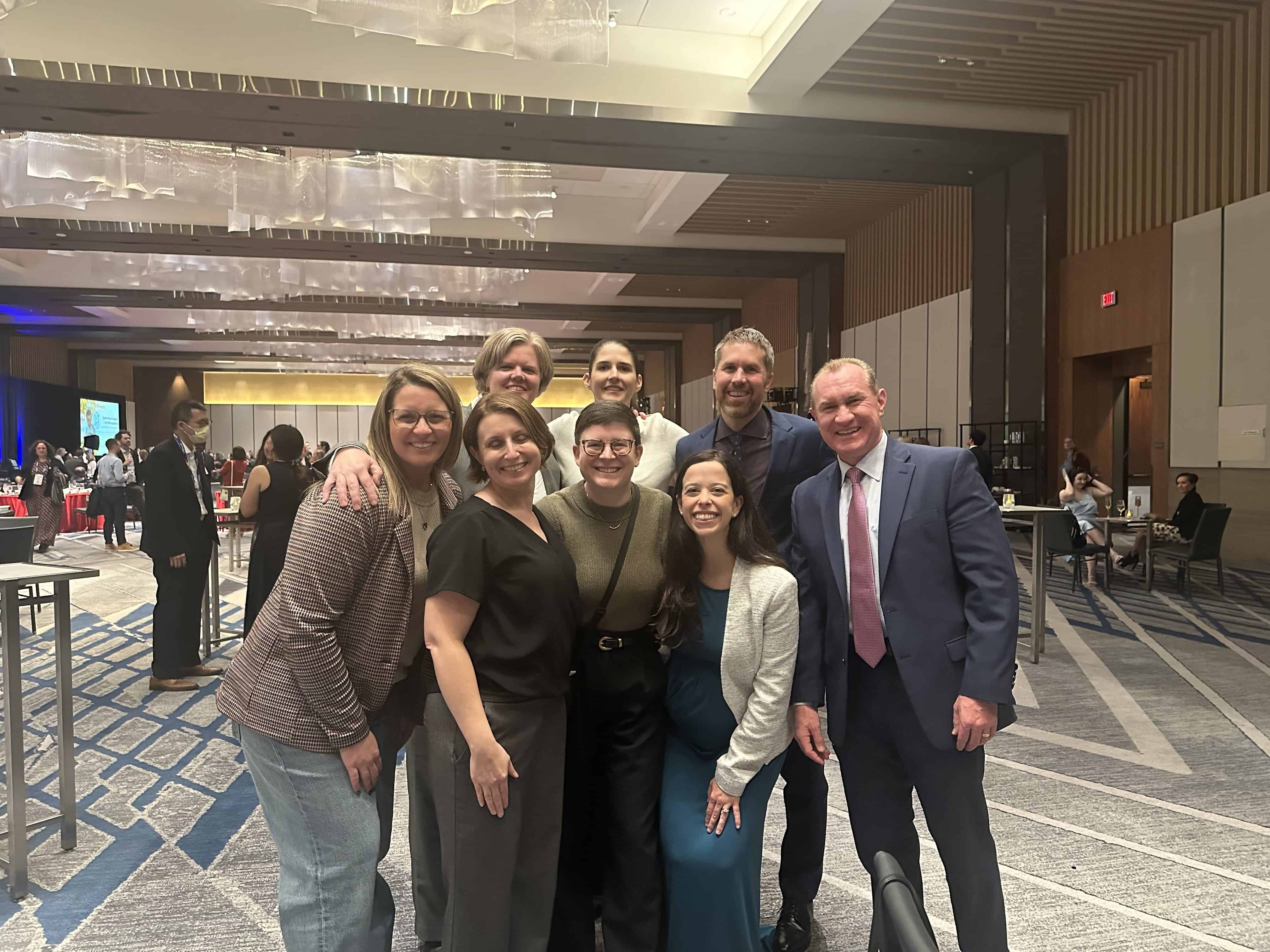 Infectious Diseases Faculty standing together at conference