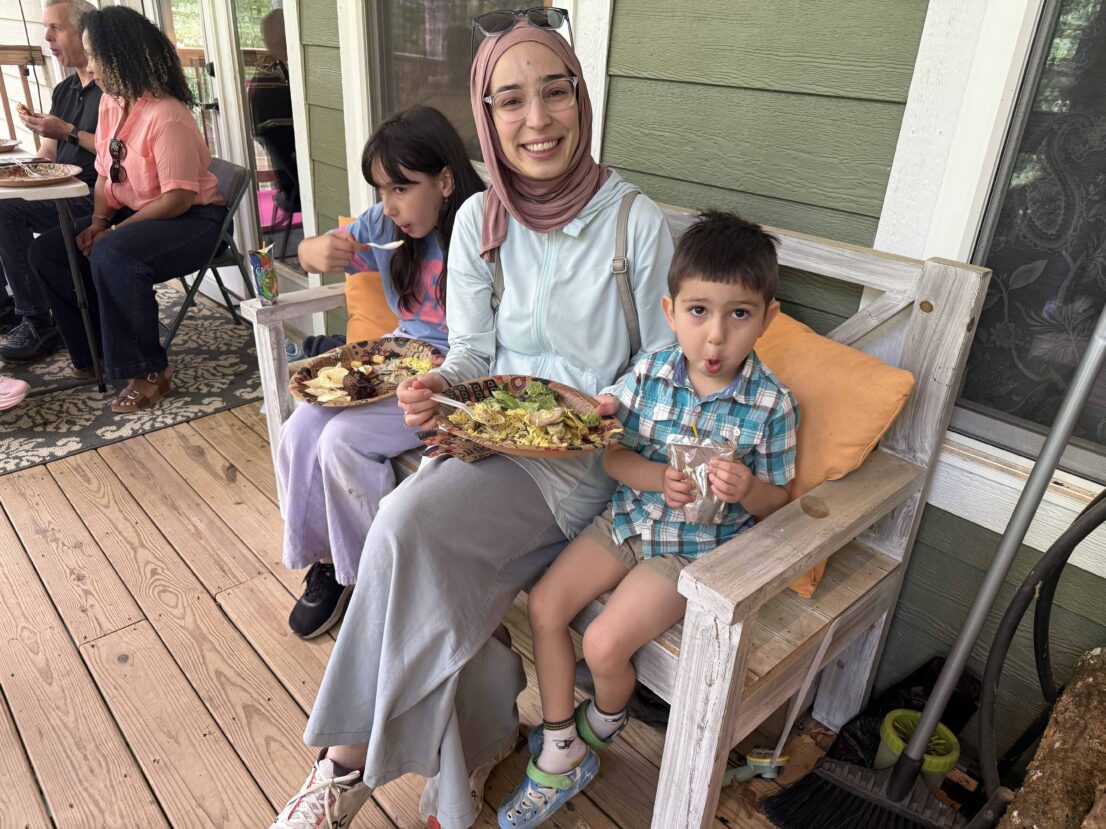 Dr. Sevdenur Keskin and family at our Spring Picnic 2026