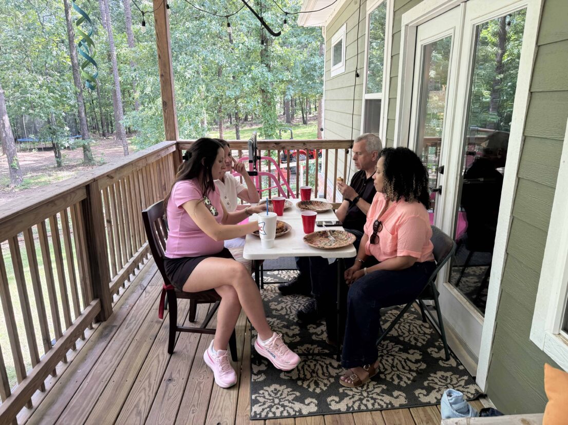 Allison Bruton and Dr. Tamara Perry at our Spring Picnic 2026