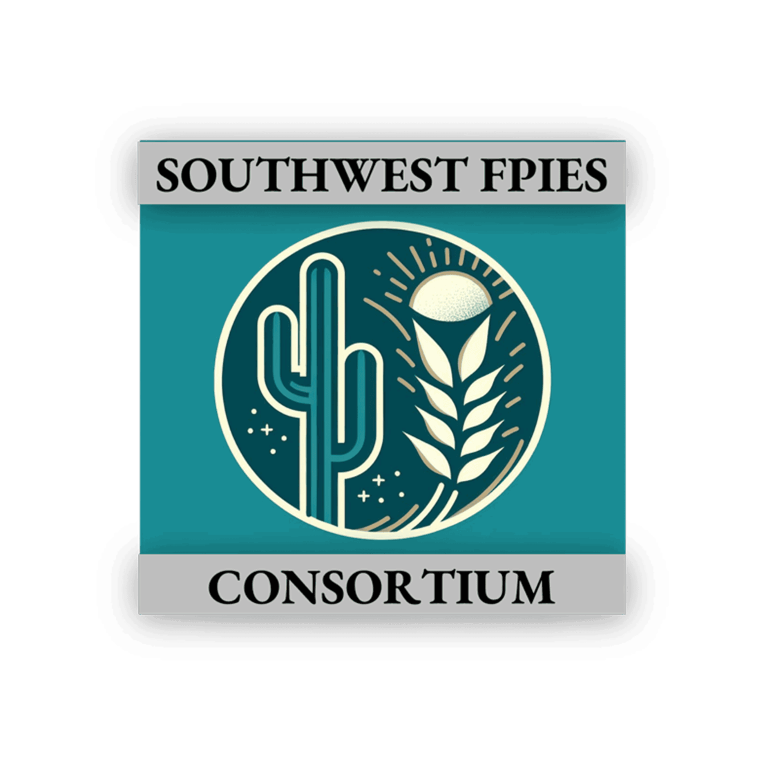 A logo for a research consortium. The image features a cactus.