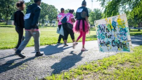 Several People participating in Be a Part of the Cure Walk 2026