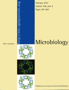 Microbiology journal cover