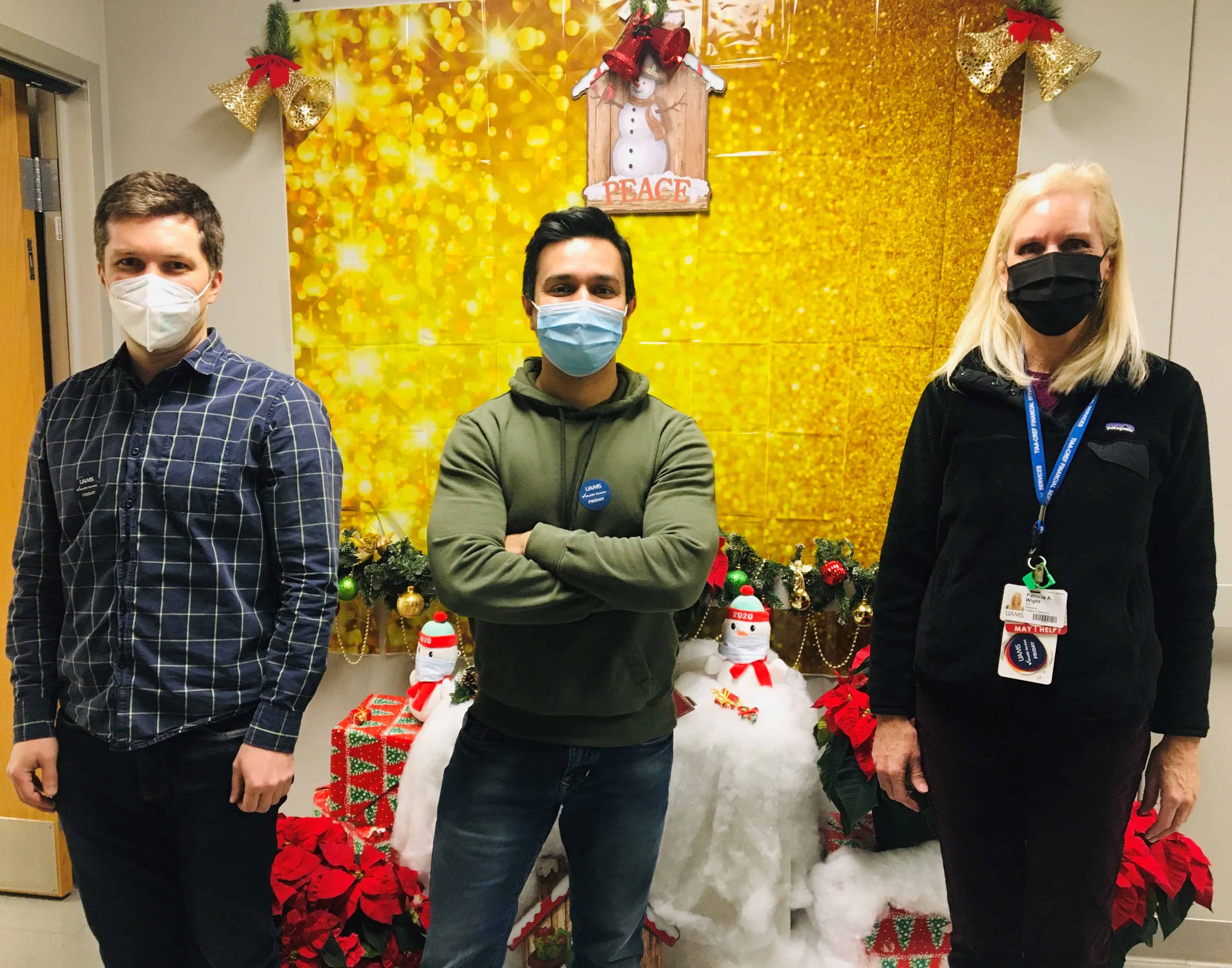 Wight Lab in front of the photo booth display
