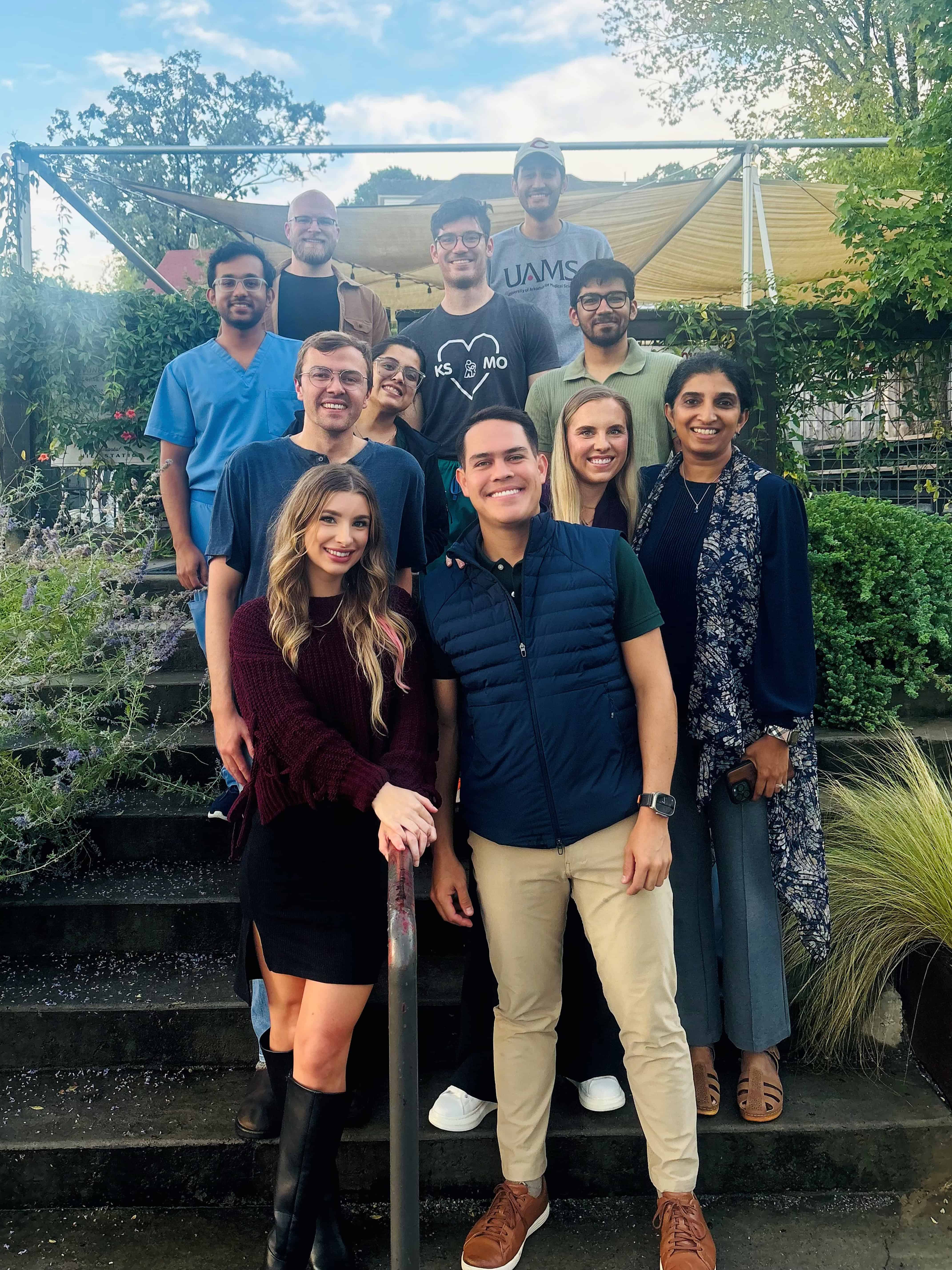 Photo of residents posing for a photo at Journal Club Hill Station Sept 2024