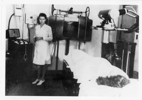 X-ray room 1944