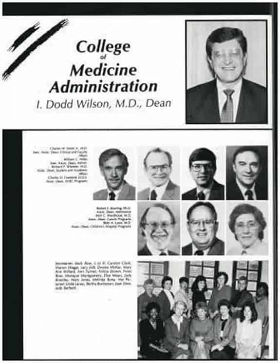 1990 COM Yearbook Staff