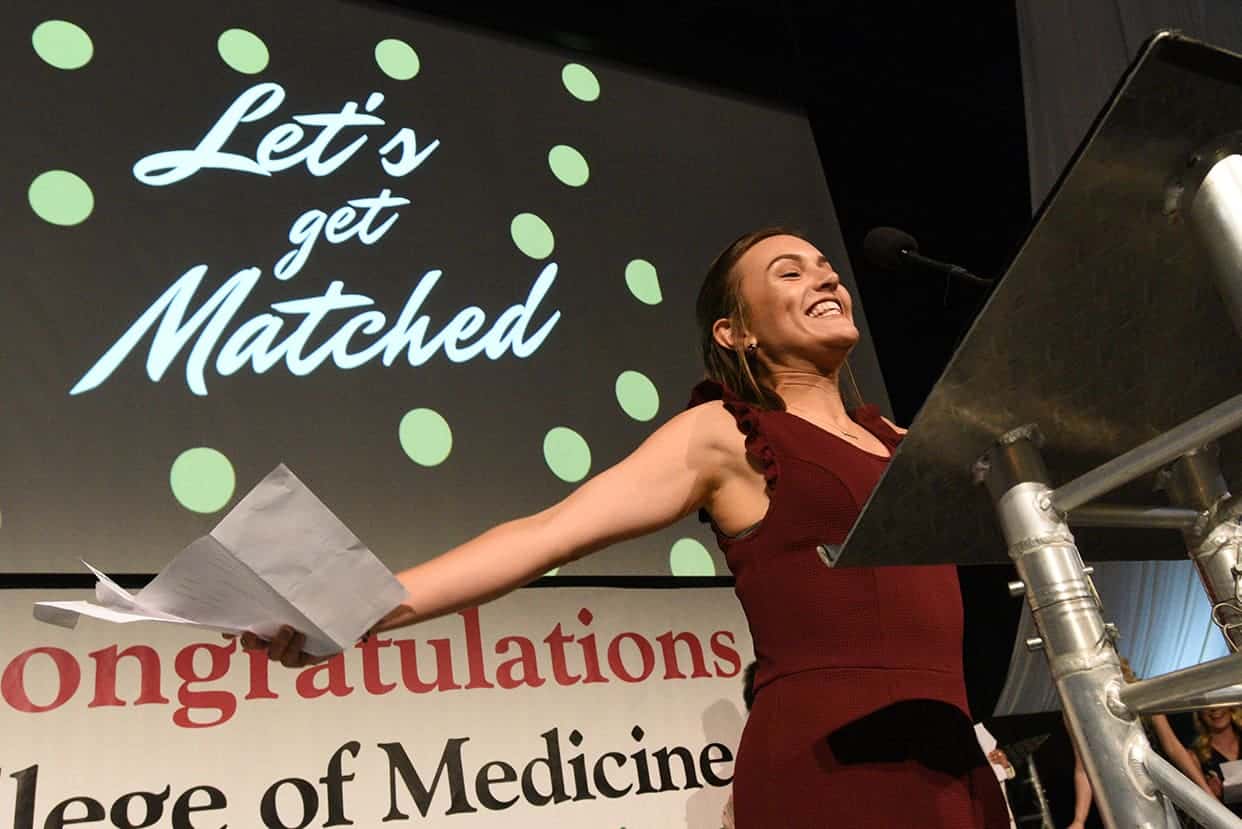 Match Day Tests Nerves, Offers Huge Payoffs to Graduating Medicine