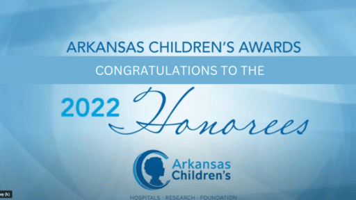 Arkansas Children's Awards - Congratulations - title slide
