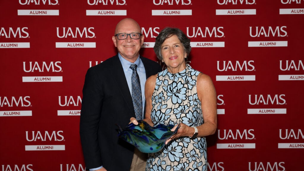 Toni Darville, Ph.D., Receives Dean's Distinguished Alumnus Award