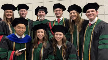 class of 2026 for college of medicine posing for a picture